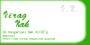 virag nak business card